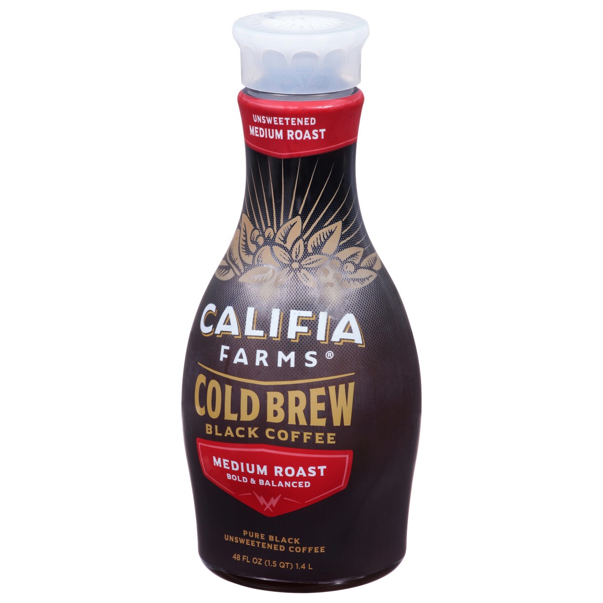 slide 7 of 14, Califia Farms Coffee Cold Brew 48Oz, 48 fl. oz