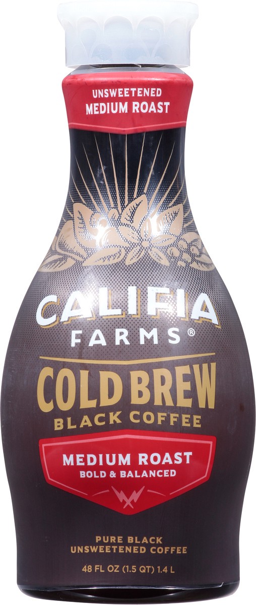slide 13 of 14, Califia Farms Coffee Cold Brew 48Oz, 48 fl. oz