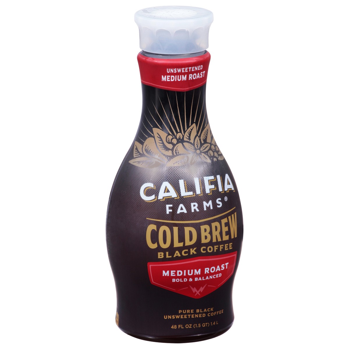 slide 10 of 14, Califia Farms Coffee Cold Brew 48Oz, 48 fl. oz