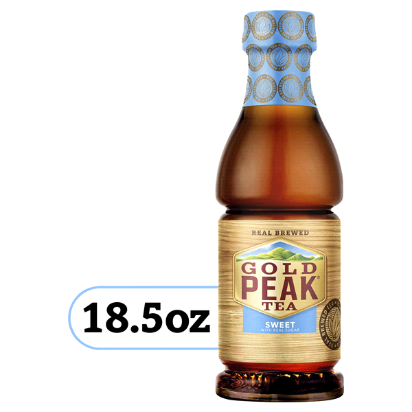 slide 1 of 1, Gold Peak Sweet Tea Bottle - 18.5 oz, 18.5 oz