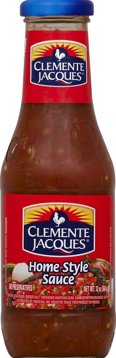 slide 1 of 3, Clemente Jacques Homestyle Sauce, 12 oz