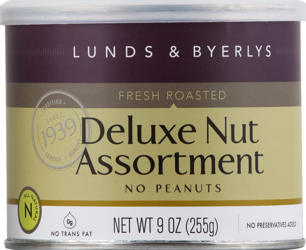 slide 1 of 1, Lunds & Byerlys Deluxe Nut Assortment 9 oz, 9 oz