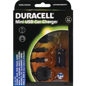 slide 1 of 1, Duracell Mini Usb Car Charger, 1 ct