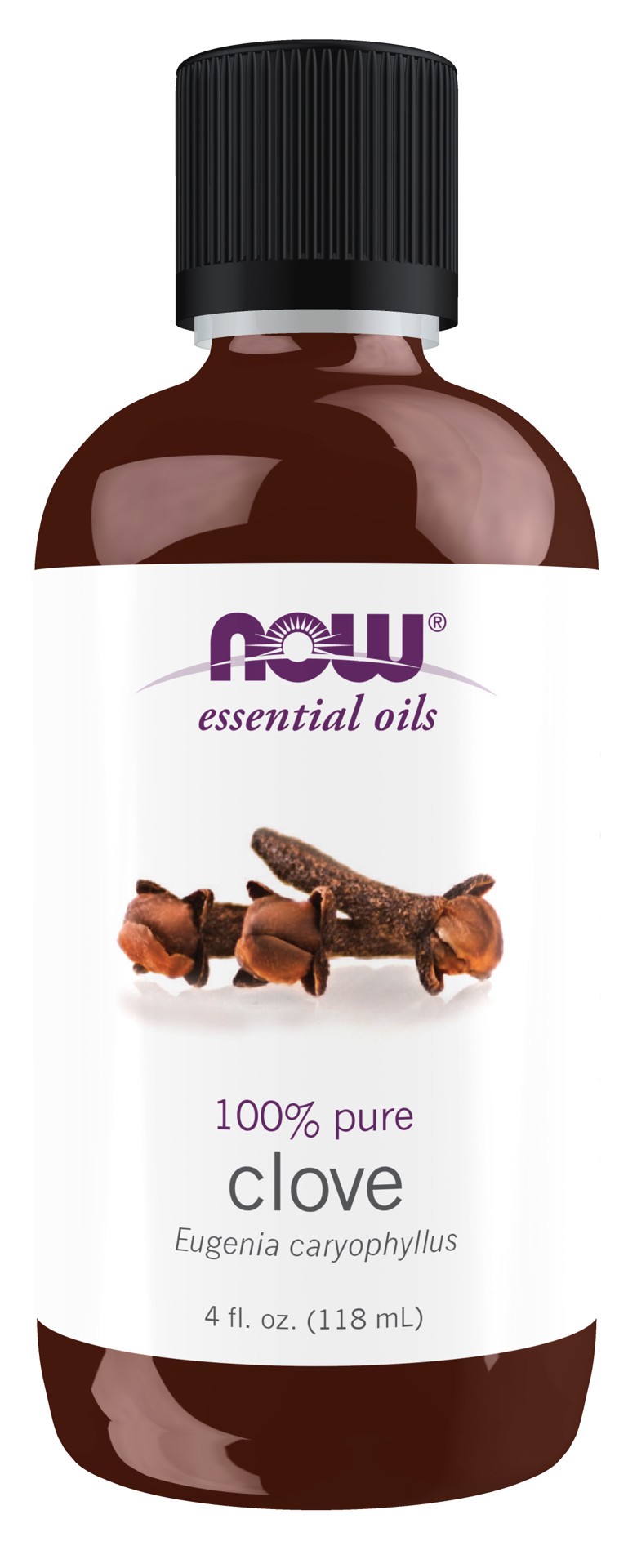 slide 1 of 4, NOW Clove Oil - 4 fl. oz., 4 fl oz