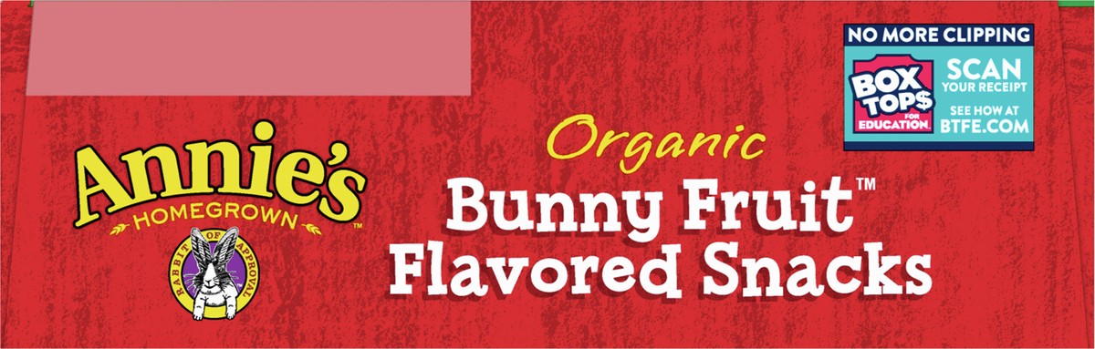 slide 3 of 9, Annie's Organic Summer Strawberry Bunny Fruit Snacks, 12 ct, 9.6 oz, 12 ct