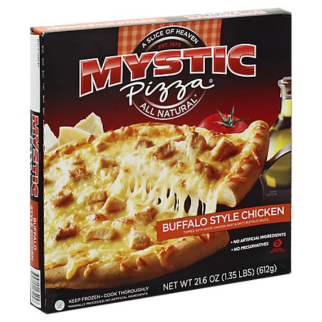 slide 1 of 1, Mystic Pizza Chicken Buffalo Frozen, 21.6 oz