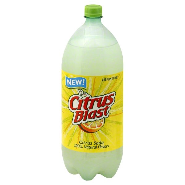 slide 1 of 1, Citrus Blast Soda, Citrus - 2 liter, 2 liter