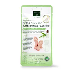 Earth Therapeutics Kaesthetics Soft & Smooth Gentle Peeling Foot Mask 0.54 fl oz