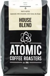 Atomic Coffee Roasters Medium Roast House Blend Coffee 12 oz