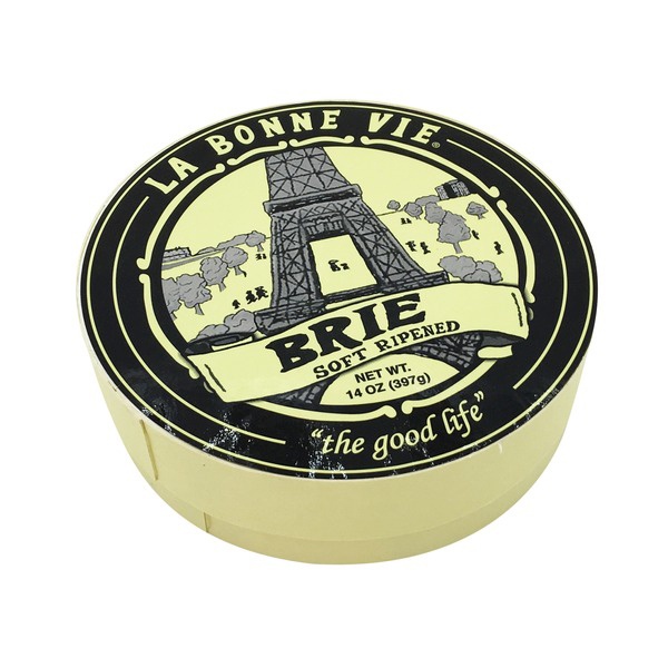 slide 1 of 1, La Bonne Vie Brie Triple Creme, per lb