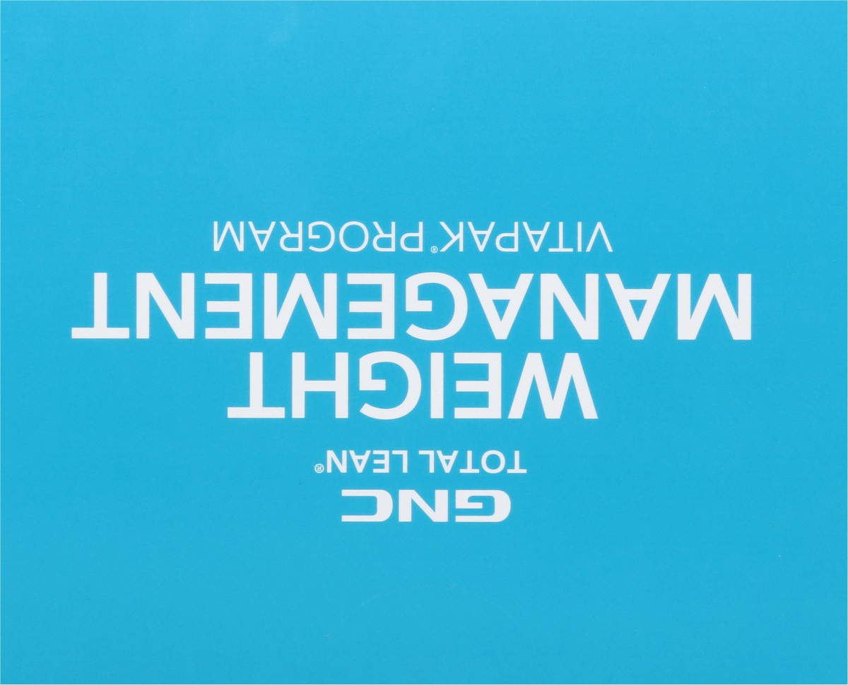 slide 5 of 10, GNC Total Lean 4-in-1 Weight Management Vitapak Program 30 Packs, 30 ct