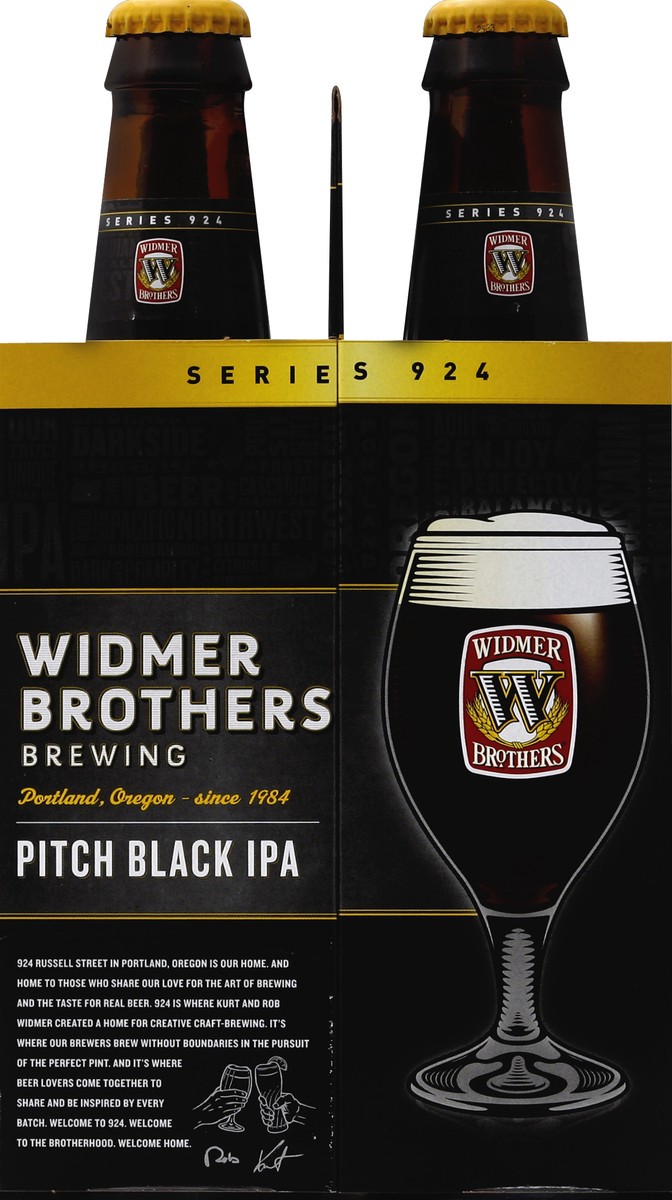 slide 3 of 4, Widmer Brothers Brewing Widmer Pitch Black Ipa, 4 ct; 12 oz