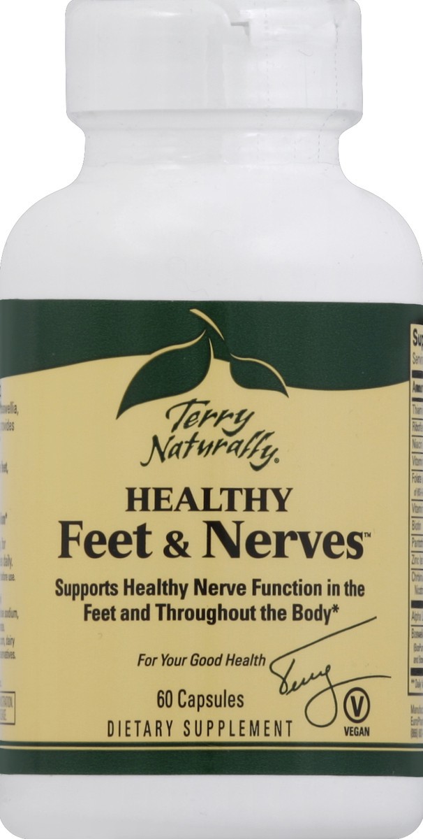 slide 2 of 3, Terry Naturally Healthy Feet & Nerves, 1 ct
