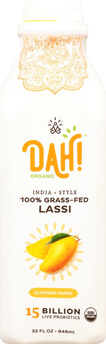 slide 12 of 13, Dahlicious Organic India Style Alphonso Mango Lassi 32 oz, 32 oz
