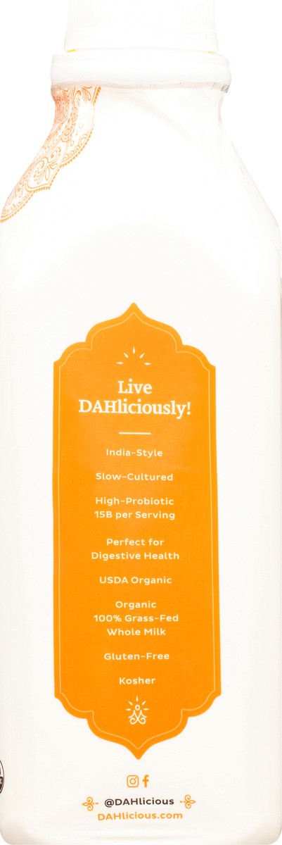 slide 13 of 13, Dahlicious Organic India Style Alphonso Mango Lassi 32 oz, 32 oz
