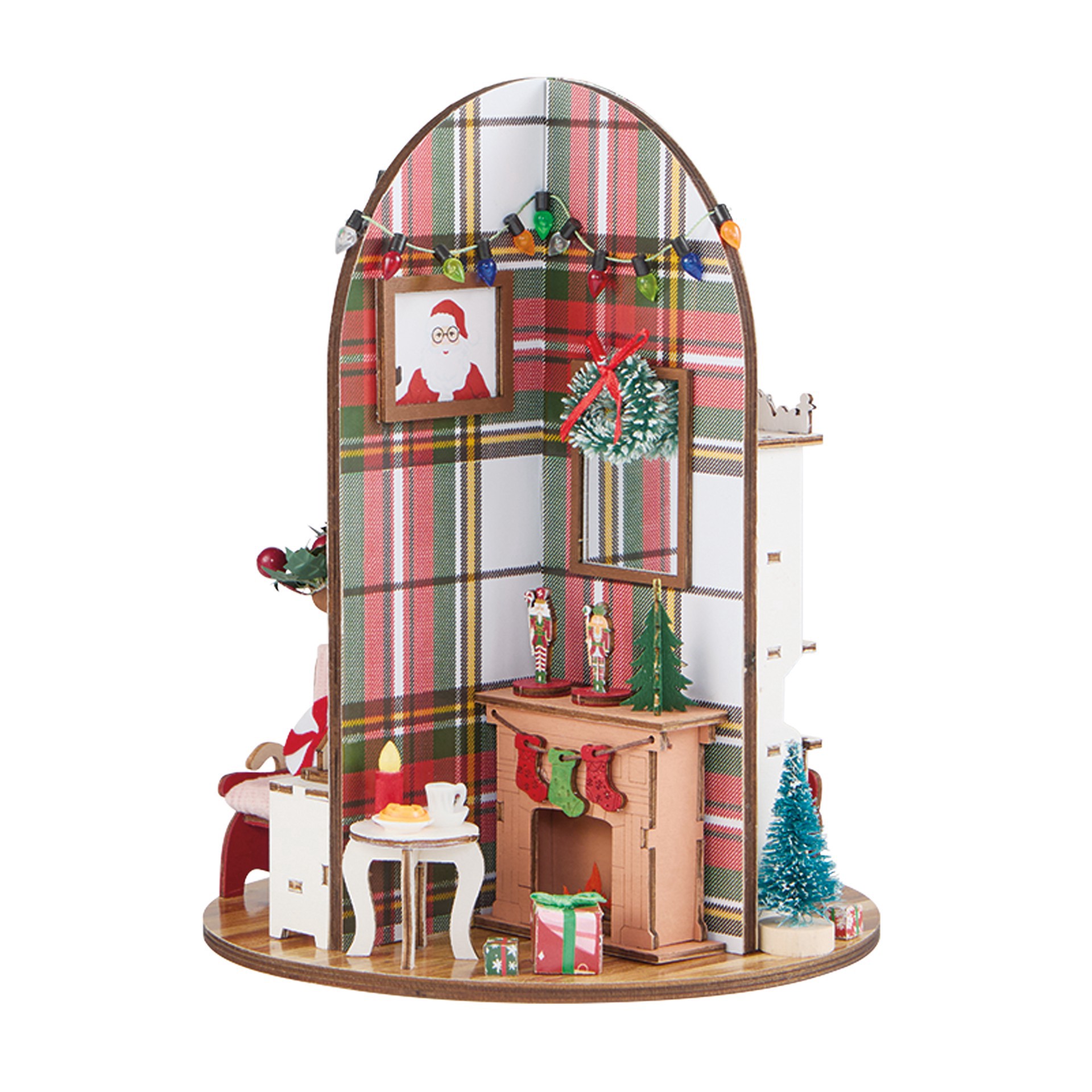 slide 6 of 11, Rotating Living Room Diorama Kit By Make Market, 6.8 in x 6.8 in x 8.6 in