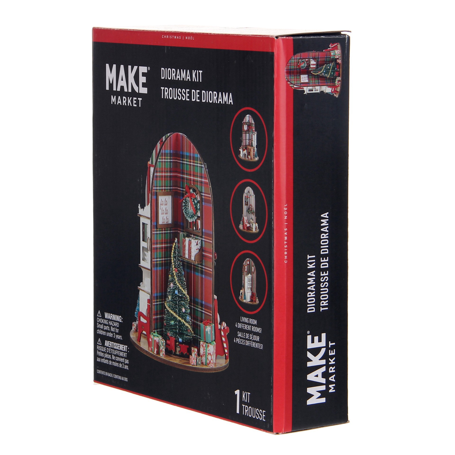 slide 2 of 11, Rotating Living Room Diorama Kit By Make Market, 6.8 in x 6.8 in x 8.6 in