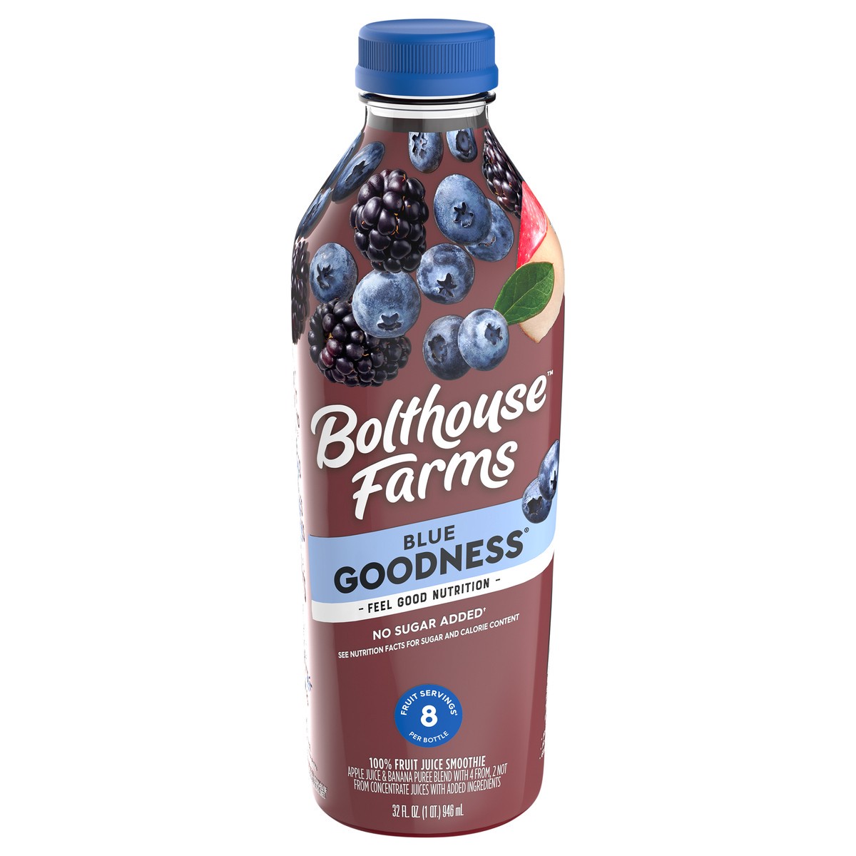 slide 11 of 13, Bolthouse Farms Blue Goodness Fruit Juice Smoothie- 32 oz, 32 oz