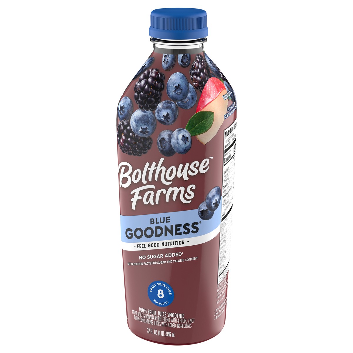 slide 3 of 13, Bolthouse Farms Blue Goodness Fruit Juice Smoothie- 32 oz, 32 oz