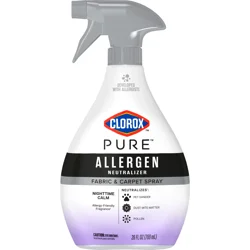 Clorox PURE Allergen Neutralizer Fabric and Carpet Spray, Nighttime Calm, 26 Fl Oz.
