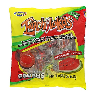 slide 1 of 1, Jovy  Enchiloka Sandia Watermelon Gummies, 32 ct