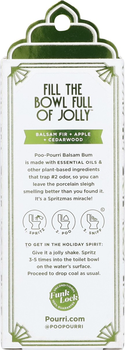 slide 8 of 12, Poo Pourri Toilet Spray Balsam Bum 2 Fz - 2 FZ, 2 fl oz