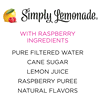slide 20 of 21, Simply Lemonade w/ Raspberry Bottle, 2.63 Liters, 89 fl oz