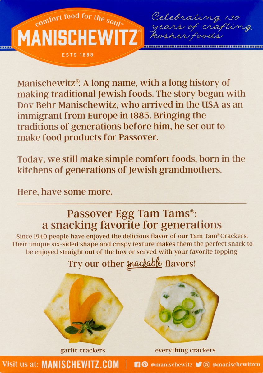 slide 3 of 13, Manischewitz Original Tamtam Crackers, 8 oz