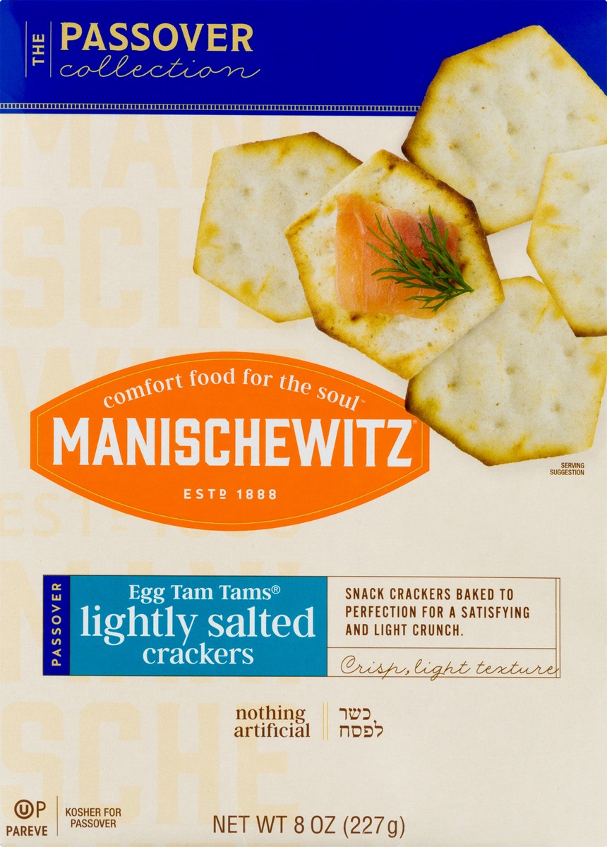 slide 8 of 13, Manischewitz Original Tamtam Crackers, 8 oz