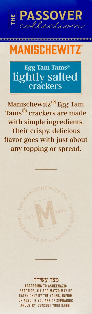 slide 6 of 13, Manischewitz Original Tamtam Crackers, 8 oz