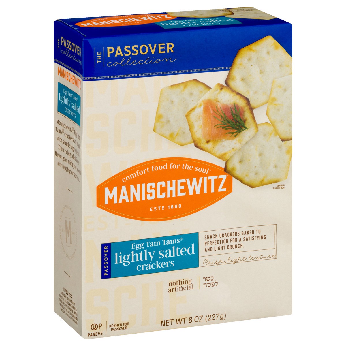 slide 7 of 13, Manischewitz Original Tamtam Crackers, 8 oz