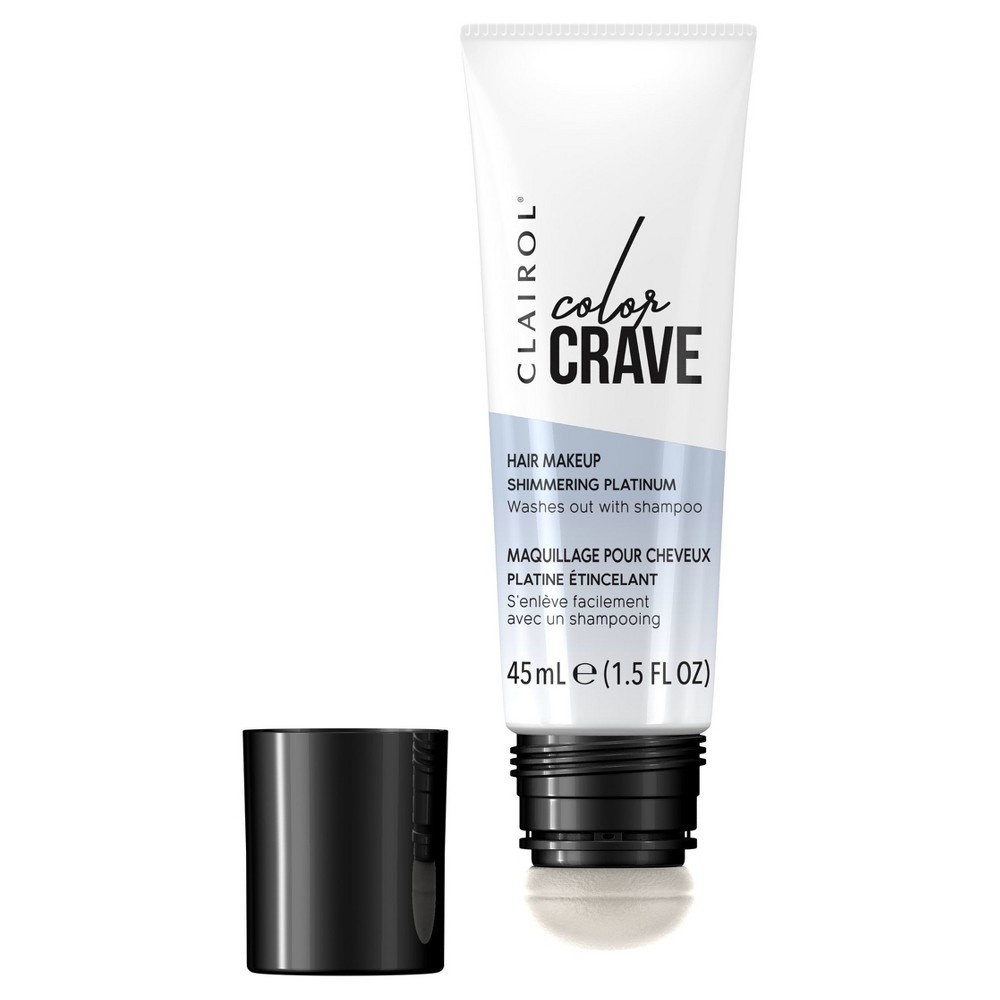 slide 4 of 5, Clairol Color Crave Hair Makeup Platinum, 1 ct