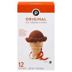 Publix Original Ice Cream Cones - 12 ct