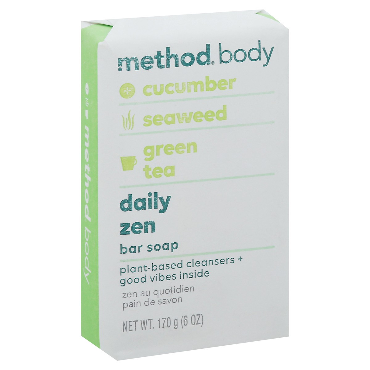 slide 10 of 11, method Body Daily Zen Bar Soap 6 oz, 6 oz