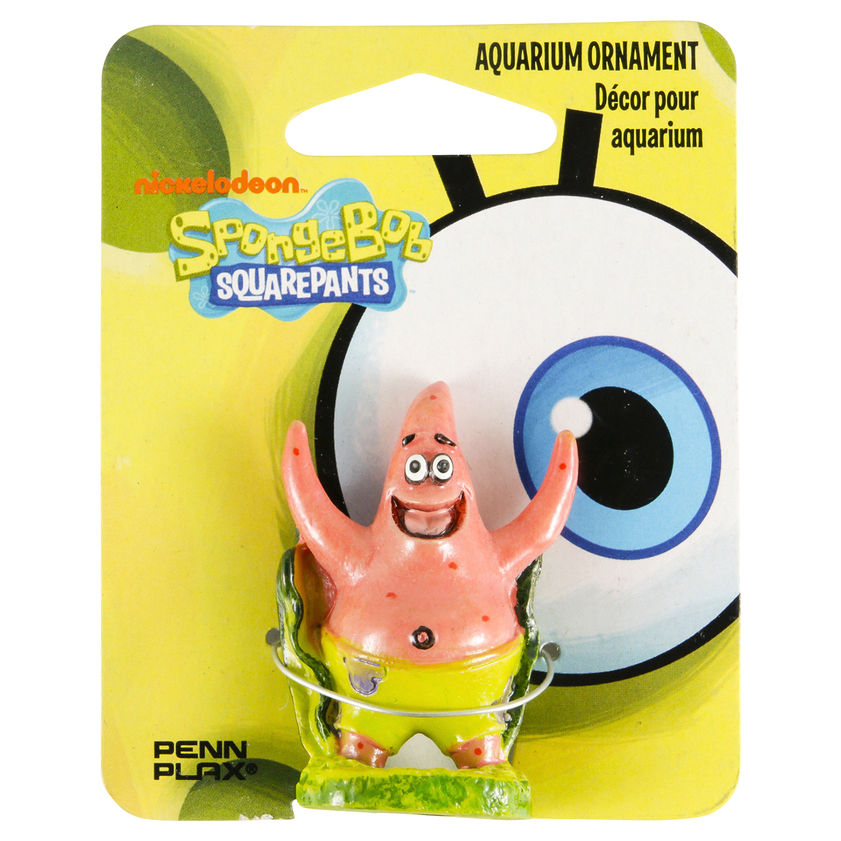 slide 1 of 2, Penn-Plax Penn Plax SpongeBob Patrick Aquarium Ornament, 1 ct