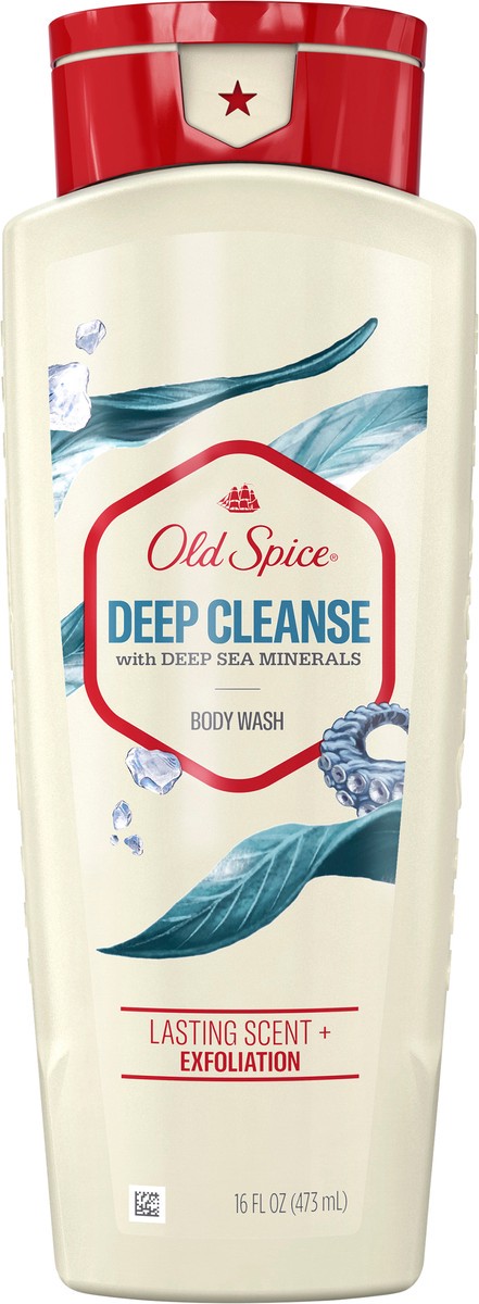slide 3 of 3, Old Spice Men's Body Wash Deep Cleanse with Deep Sea Minerals, 16 oz, 16 fl oz
