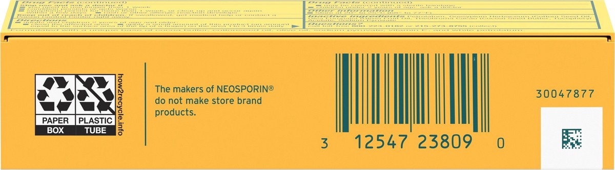 slide 4 of 8, Neosporin First Aid Antibiotic Pain-Relieving, Anti-Itch, & Scar Ointment with Neomycin, Bacitracin Zinc, Pramoxine HCl & Polymyxin B, for Minor Cuts, Scrapes & Burns, 1 oz, 1 oz