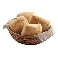 Bakery Ciabatta Bun 4 Count - Each