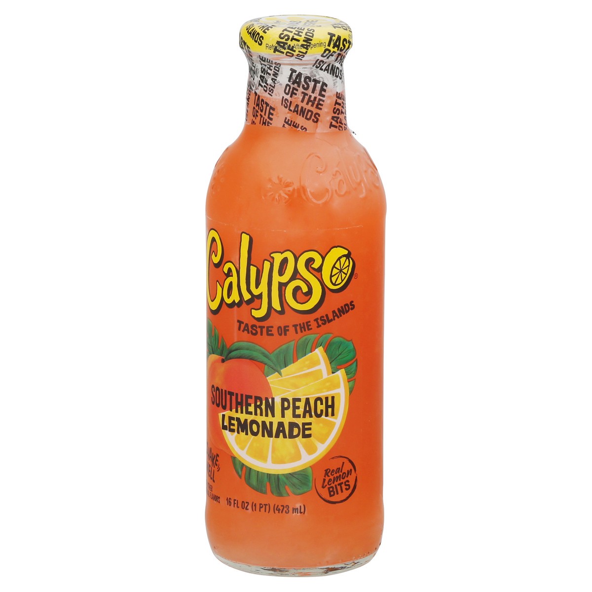 slide 3 of 9, Calypso® lemonade, southern peach - 16 fl oz, 20 fl oz