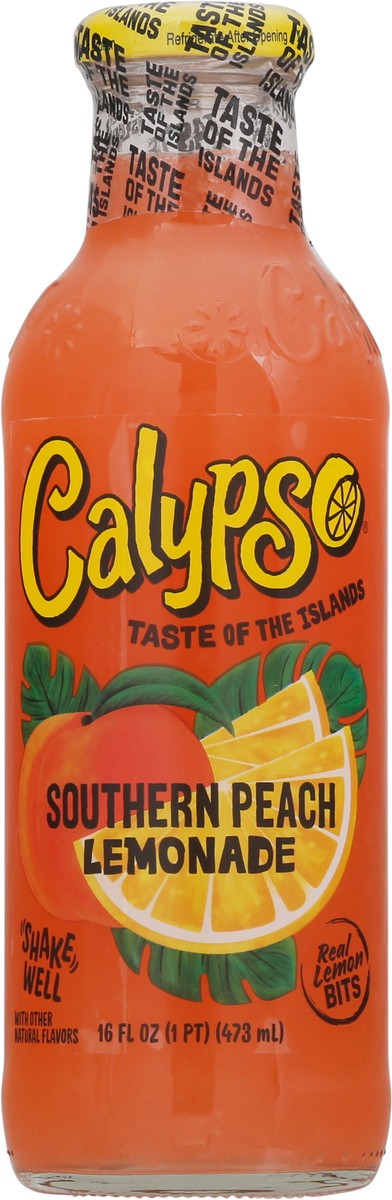 slide 9 of 9, Calypso® lemonade, southern peach - 16 fl oz, 20 fl oz