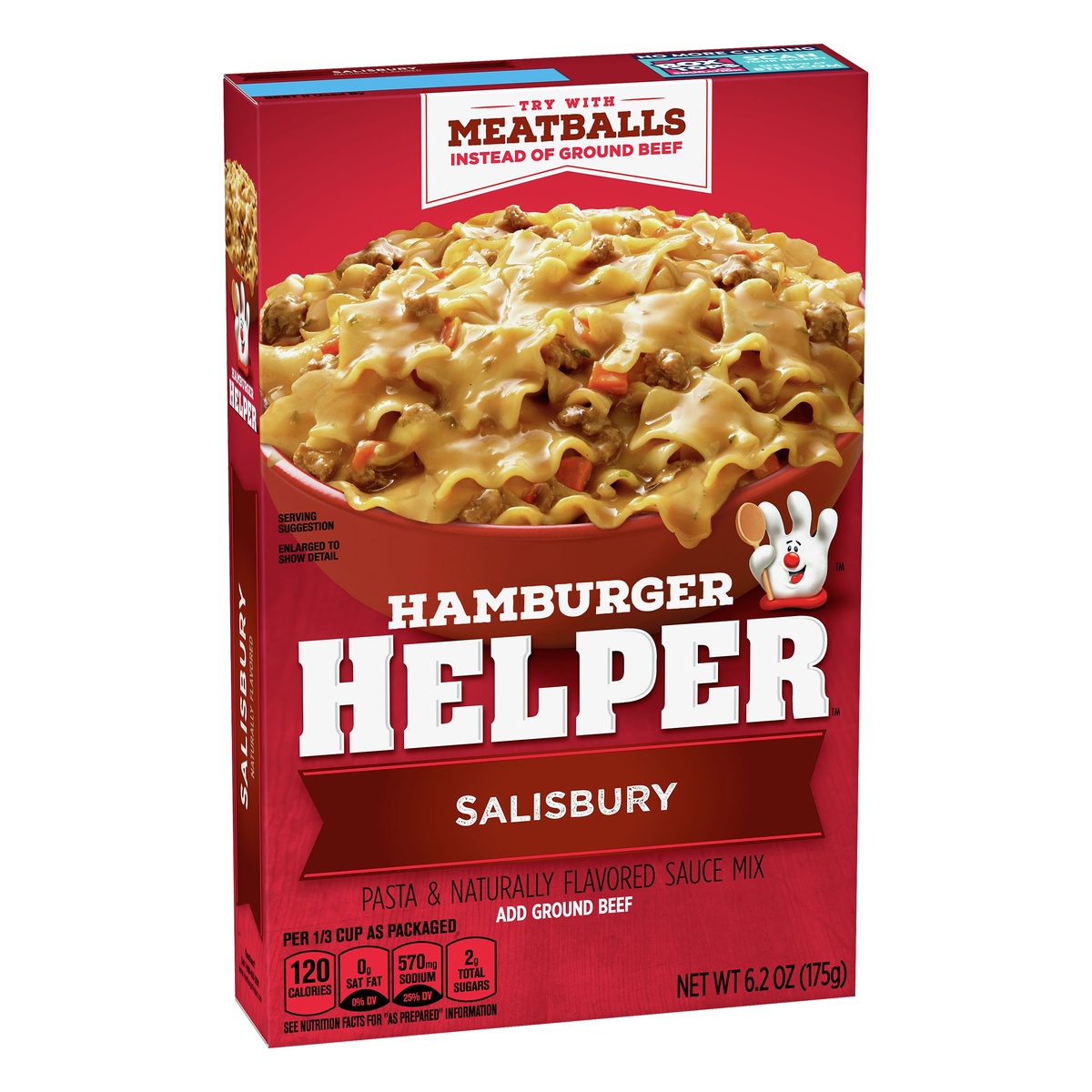 slide 2 of 10, Hamburger Helper Salisbury, 6.2 oz