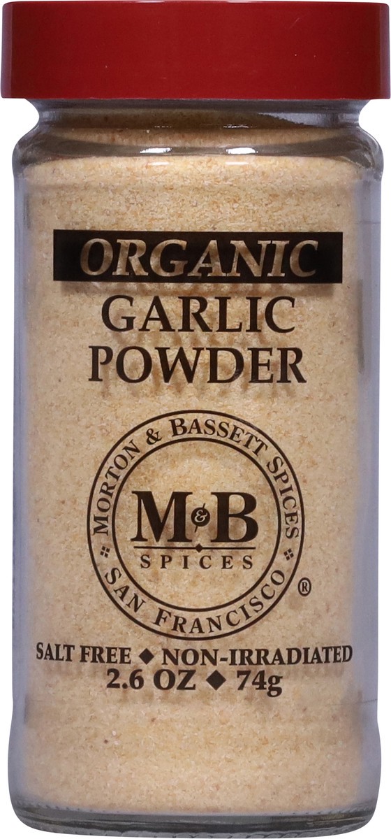 slide 11 of 13, Morton & Bassett Organic Garlic Powder 2.6 oz, 2.6 oz
