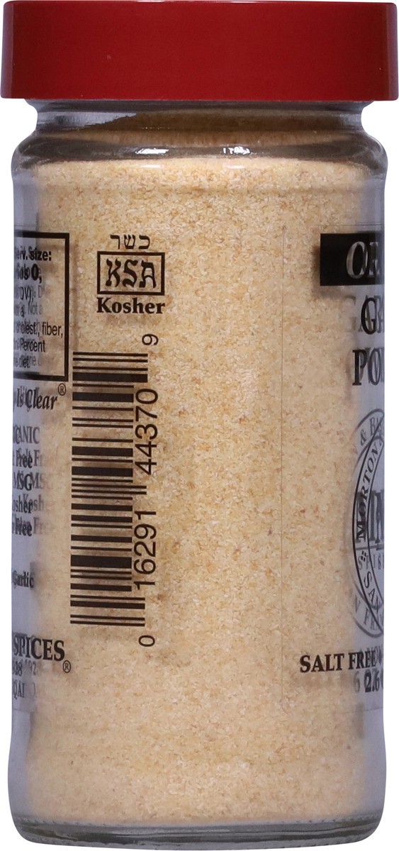slide 10 of 13, Morton & Bassett Organic Garlic Powder 2.6 oz, 2.6 oz