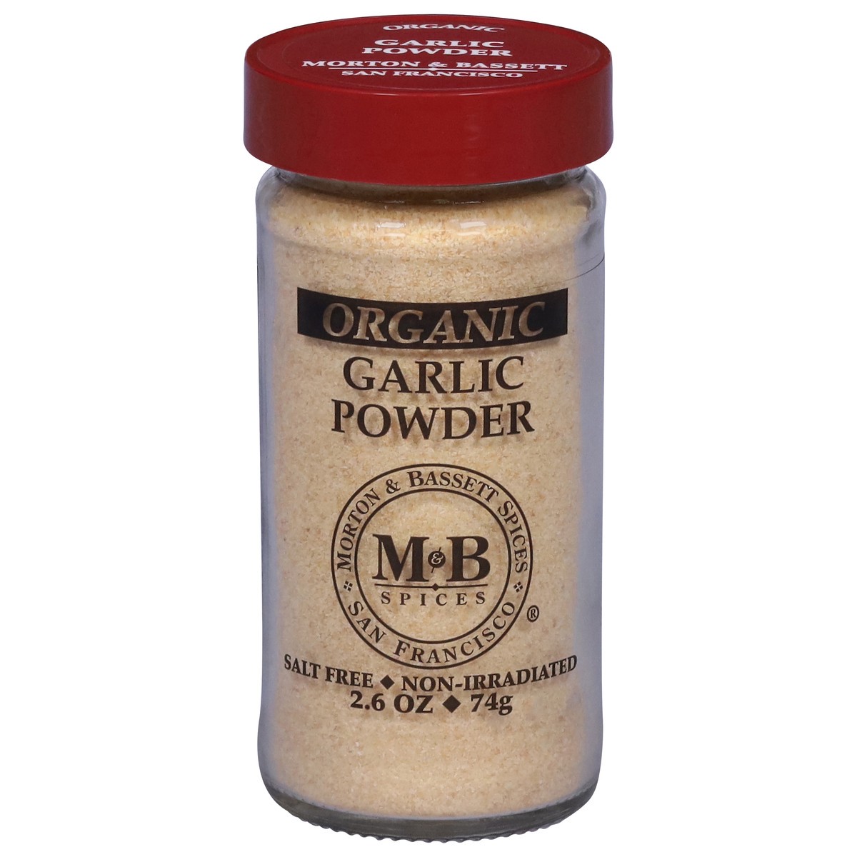 slide 7 of 13, Morton & Bassett Organic Garlic Powder 2.6 oz, 2.6 oz
