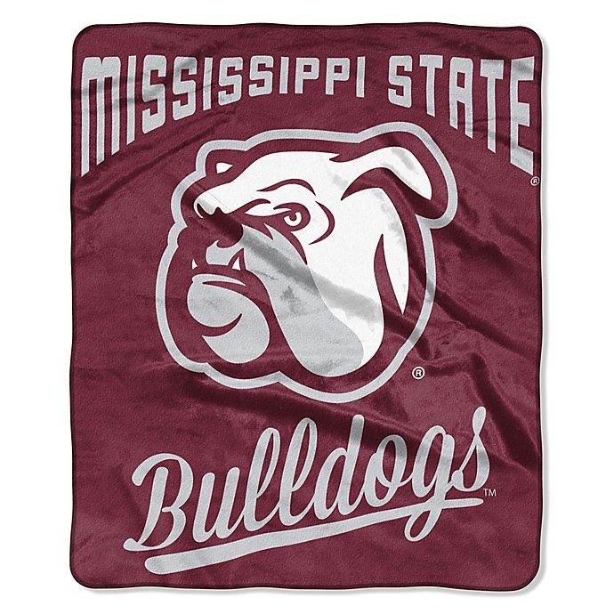 slide 1 of 1, NCAA Mississippi State University Raschel Throw Blanket, 1 ct