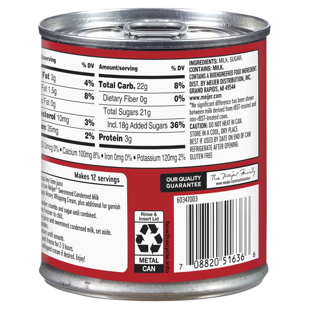 slide 4 of 9, Meijer Sweetened Condensed Milk- 14 oz, 14 oz