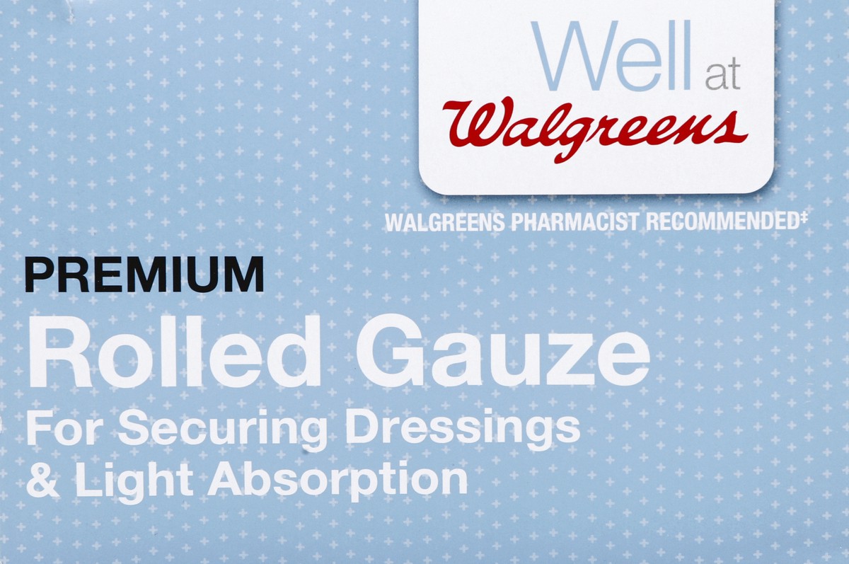 slide 3 of 4, Walgreens Rolled Gauze, 5 ct