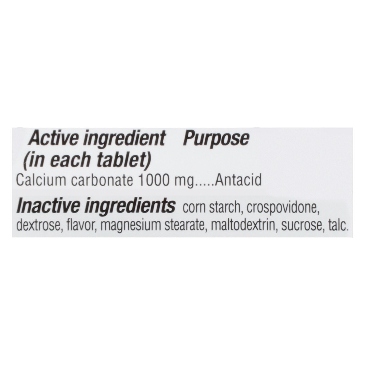 slide 13 of 14, TopCare Health 1000 mg Ultra Strength Peppermint Flavor Antacid 72 Tablets, 72 ct