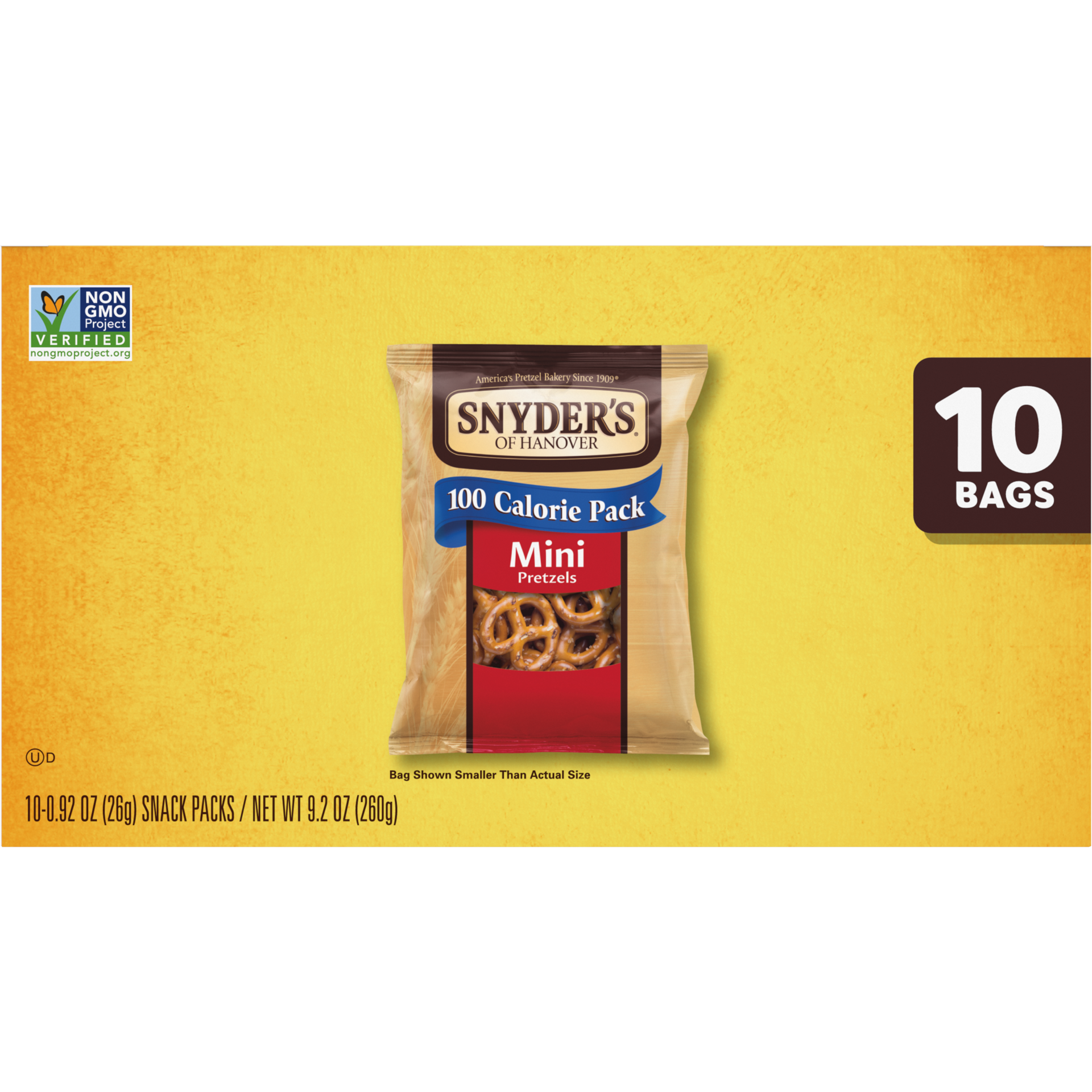 slide 3 of 5, Snyder's of Hanover Mini Pretzels, 9.200 oz