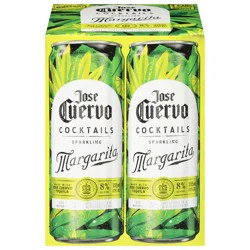 Jose Cuervo Sparkling Margarita Cocktails 4 - 12 fl oz Cans